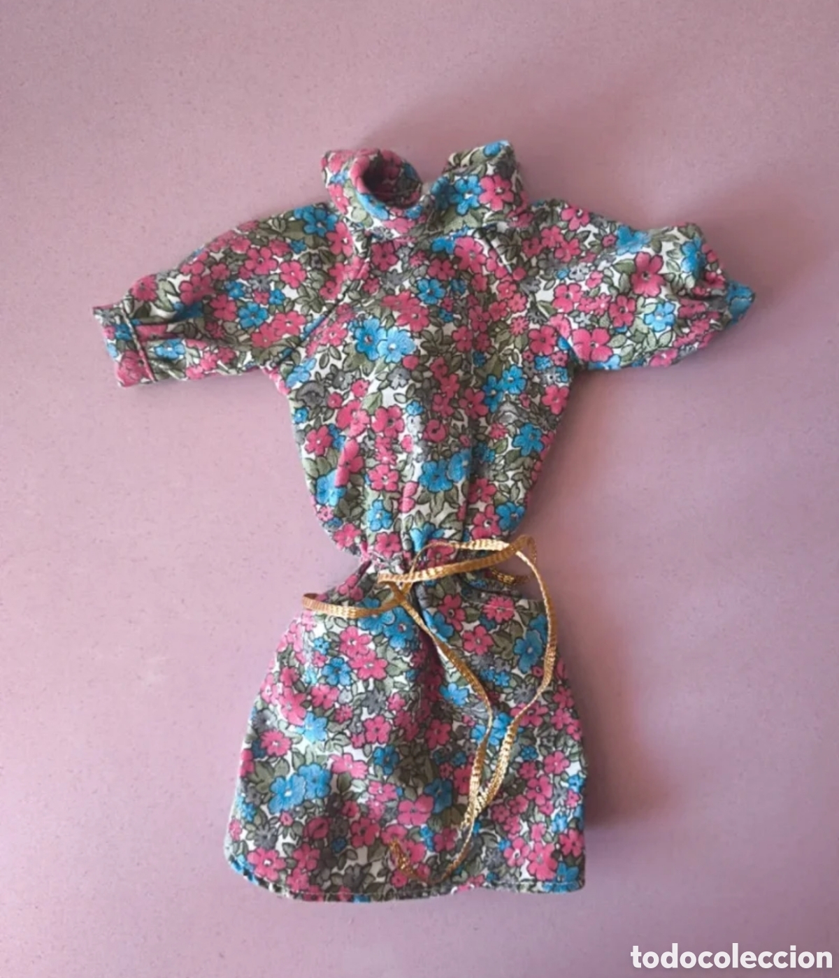 Mu&ntilde;ecas Nancy y Lucas: Vestido floral Nancy mu&ntilde;eca - Foto 1