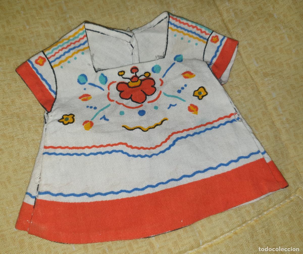 Mu&ntilde;ecas Nancy y Lucas: CAMISA ORIGINAL DEL CORTA Y COSE NANCY A&Ntilde;OS 70