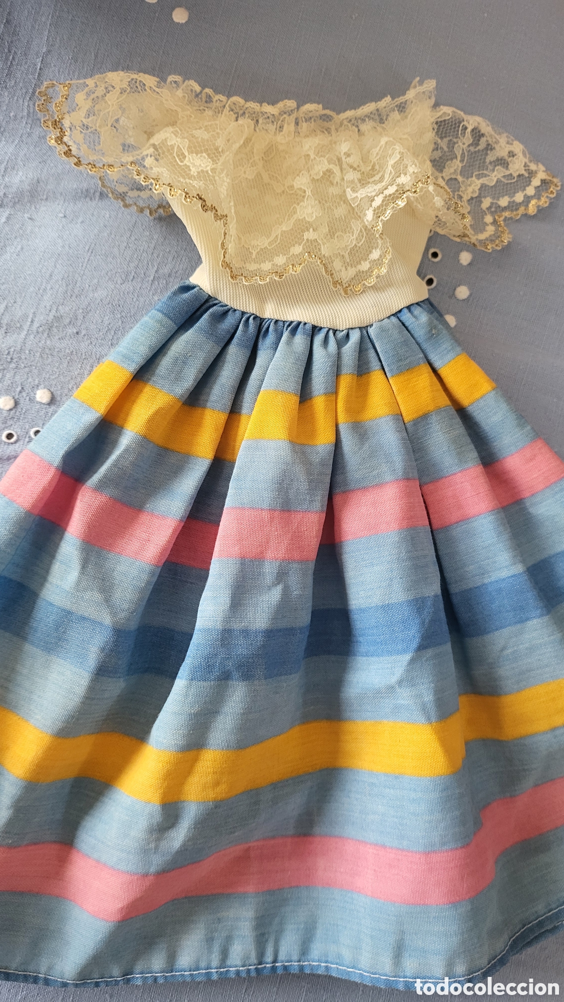 Mu&ntilde;ecas Nancy y Lucas: MU&Ntilde;ECA NANCY MEXICANA VESTIDO - Foto 1