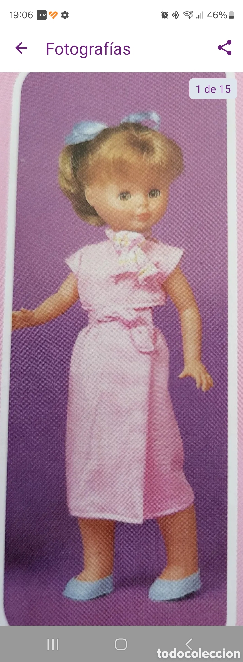 Mu&ntilde;ecas Nancy y Lucas: MU&Ntilde;ECA NANCY A&Ntilde;OS 90 PA&Ntilde;UELO