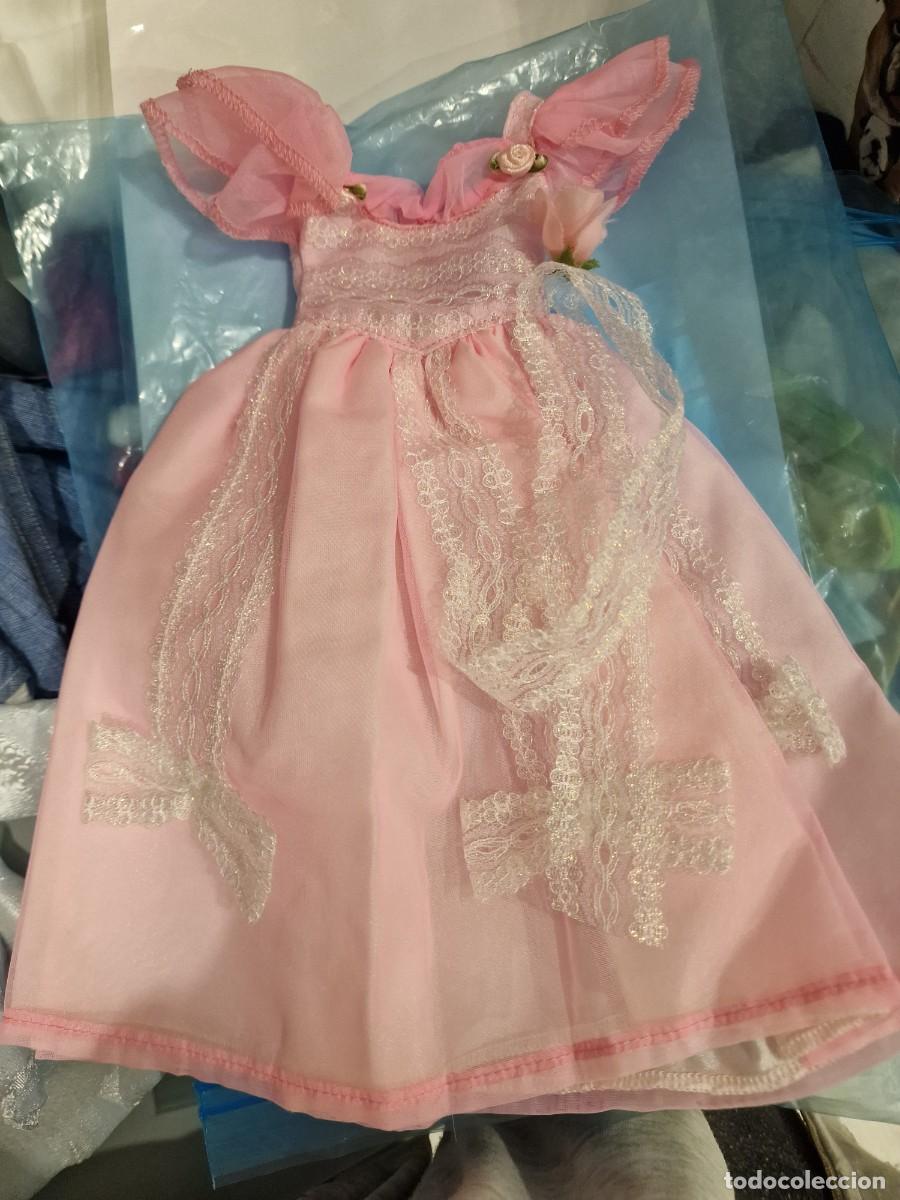 Mu&ntilde;ecas Nancy y Lucas: Preciosos conjunto fiesta completo y vestido quir&oacute;n