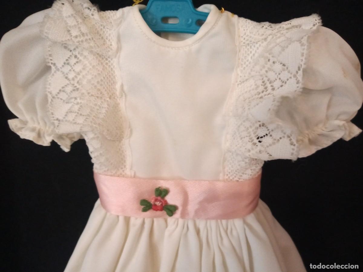 Mu&ntilde;ecas Nancy y Lucas: VESTIDO COMUNION DE MU&Ntilde;ECA NANCY A&Ntilde;OS 70 - Foto 3