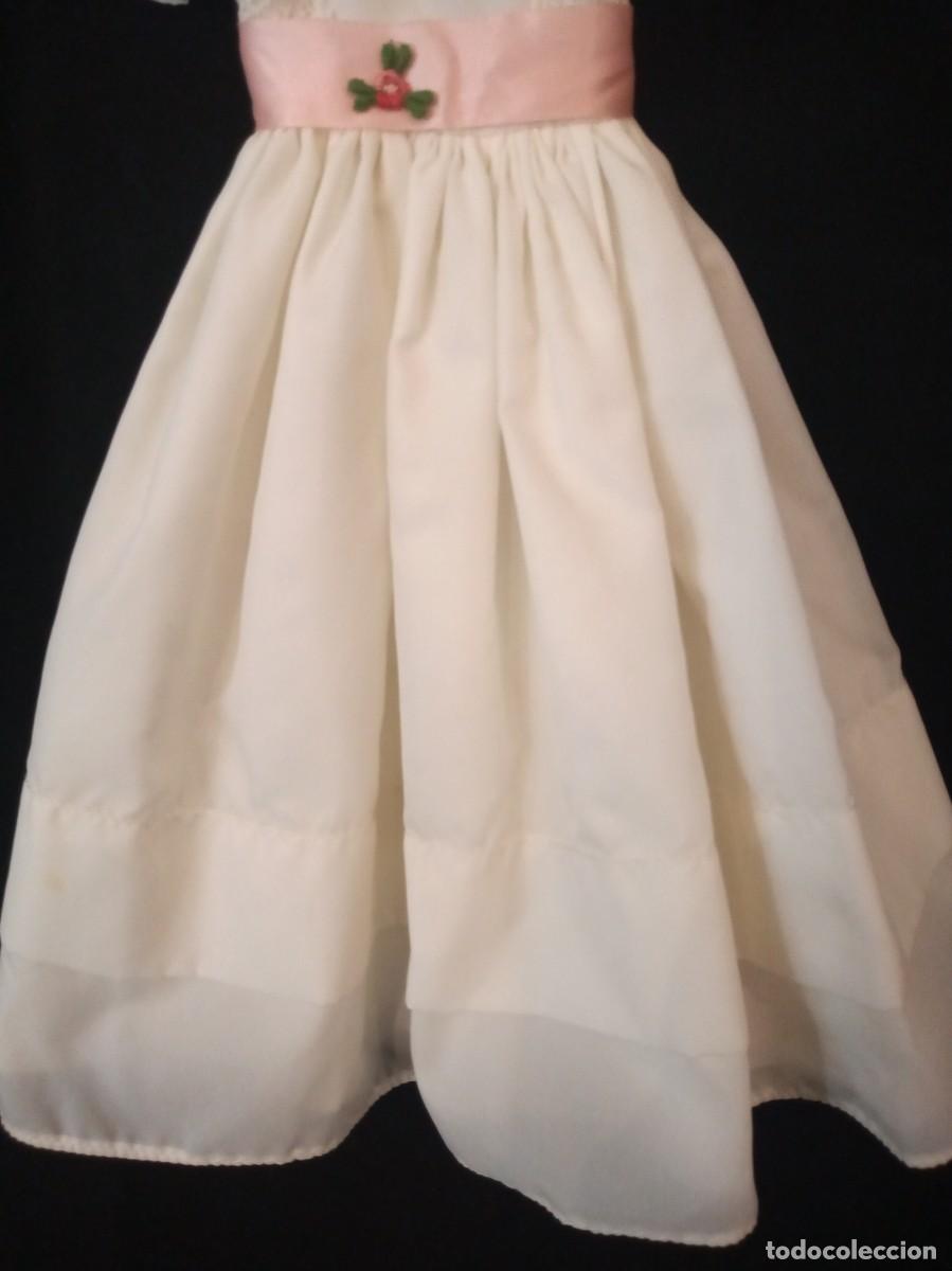 Mu&ntilde;ecas Nancy y Lucas: VESTIDO COMUNION DE MU&Ntilde;ECA NANCY A&Ntilde;OS 70 - Foto 4