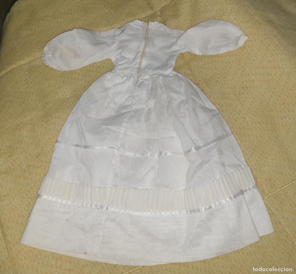 Mu&ntilde;ecas Nancy y Lucas: VESTIDO COMUNION DE NANCY A&Ntilde;OS 70 - Foto 3