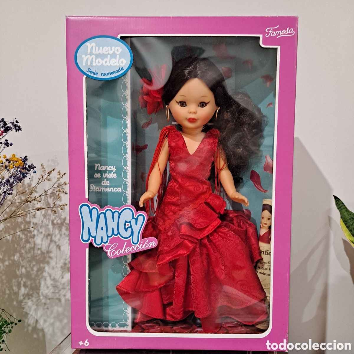 Mu&ntilde;ecas Nancy y Lucas: Nancy flamenca en caja