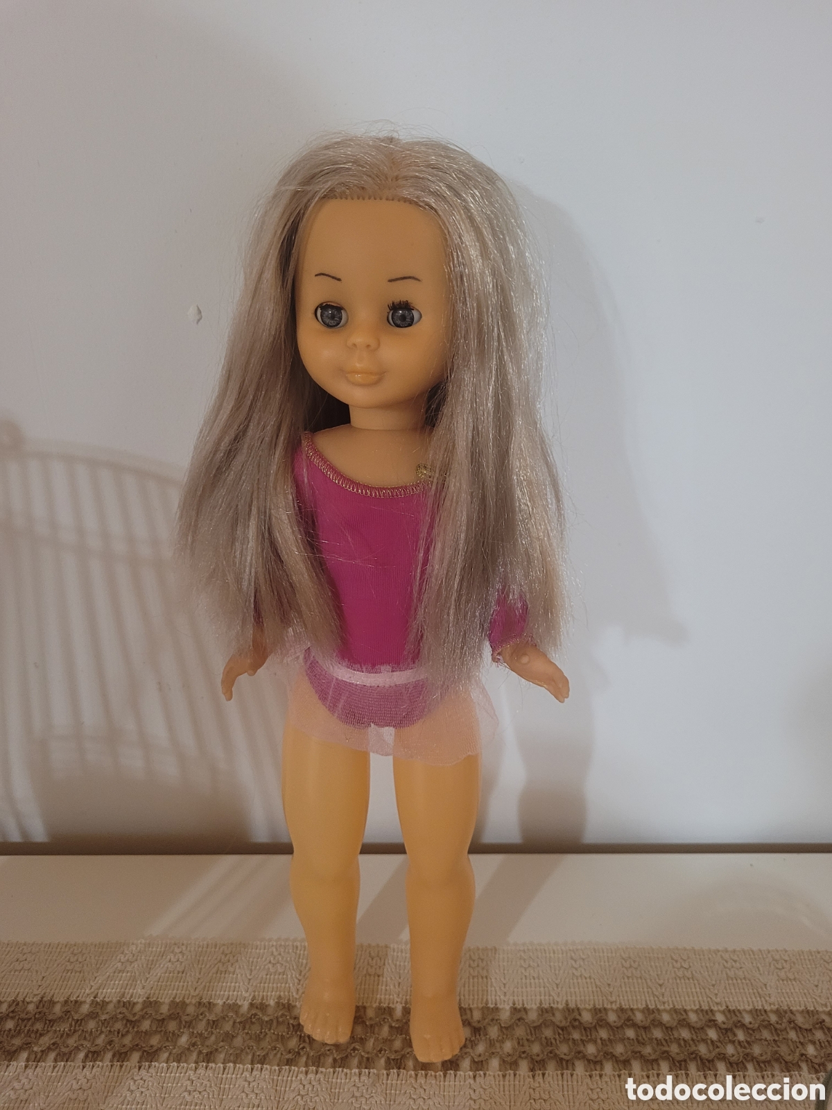 Mu&ntilde;ecas Nancy y Lucas: Mu&ntilde;eca Nancy en perfecto estado no es articulada