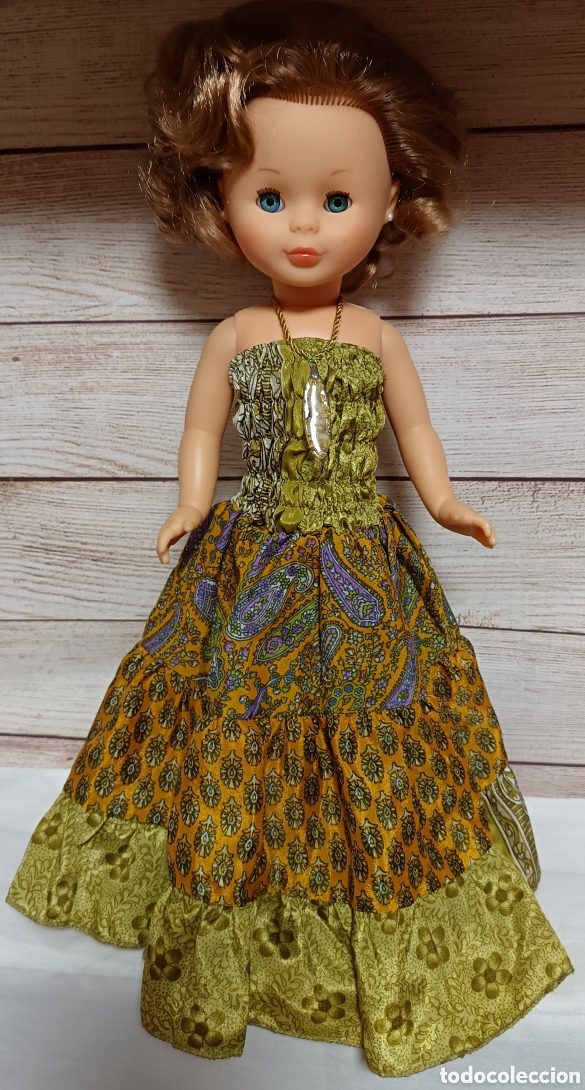 Mu&ntilde;ecas Nancy y Lucas: Vestido &rdquo;modelo Bohemia&rdquo; para Nancy