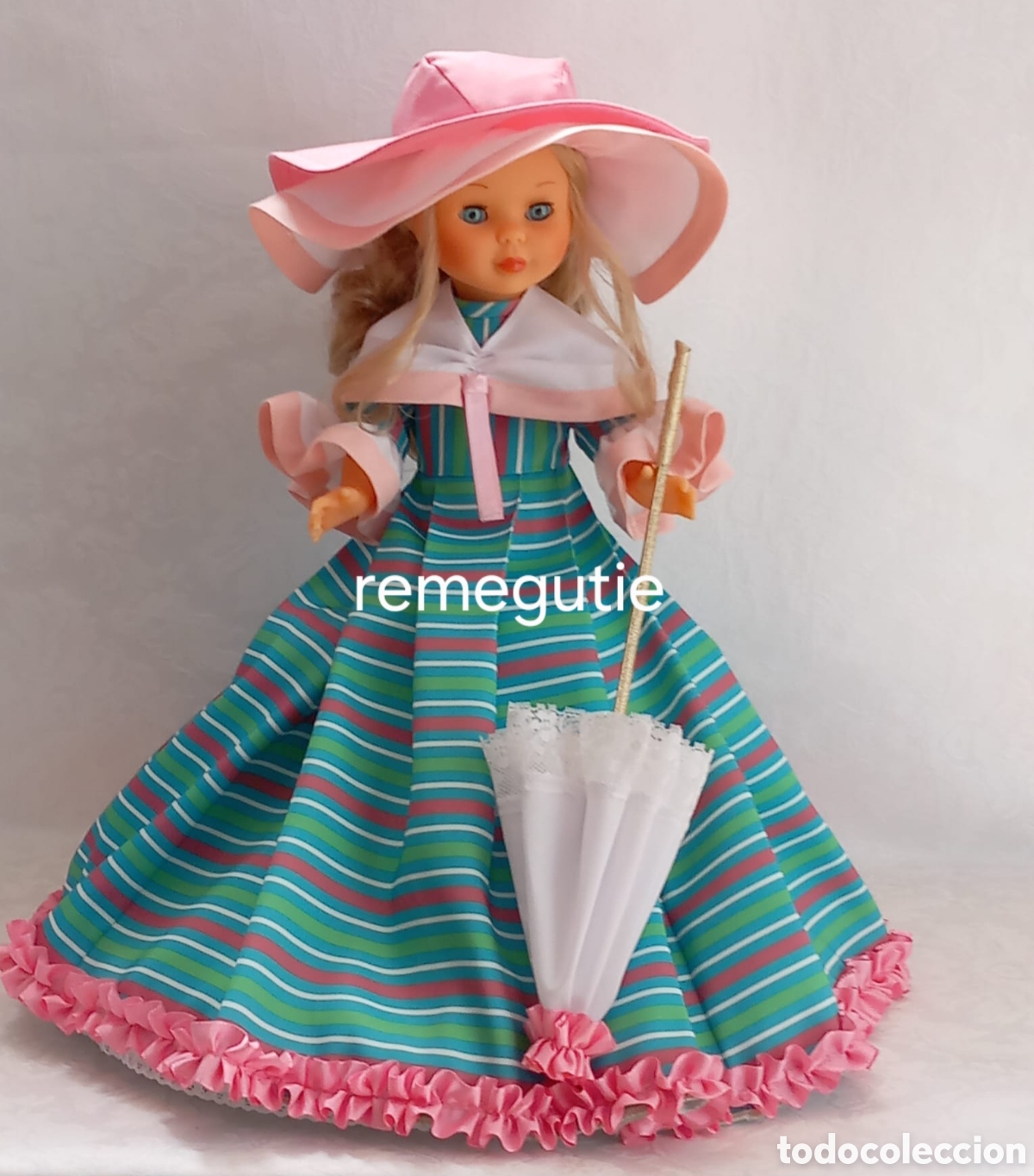 Mu&ntilde;ecas Nancy y Lucas: Conjunto pastora confeccionado
