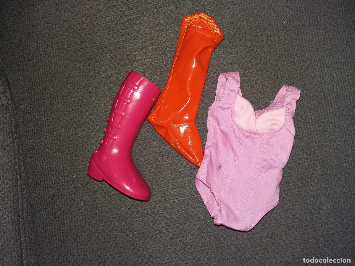 Mu&ntilde;ecas Nancy y Lucas: 001296JUG-conjunto nancy botas y maillot