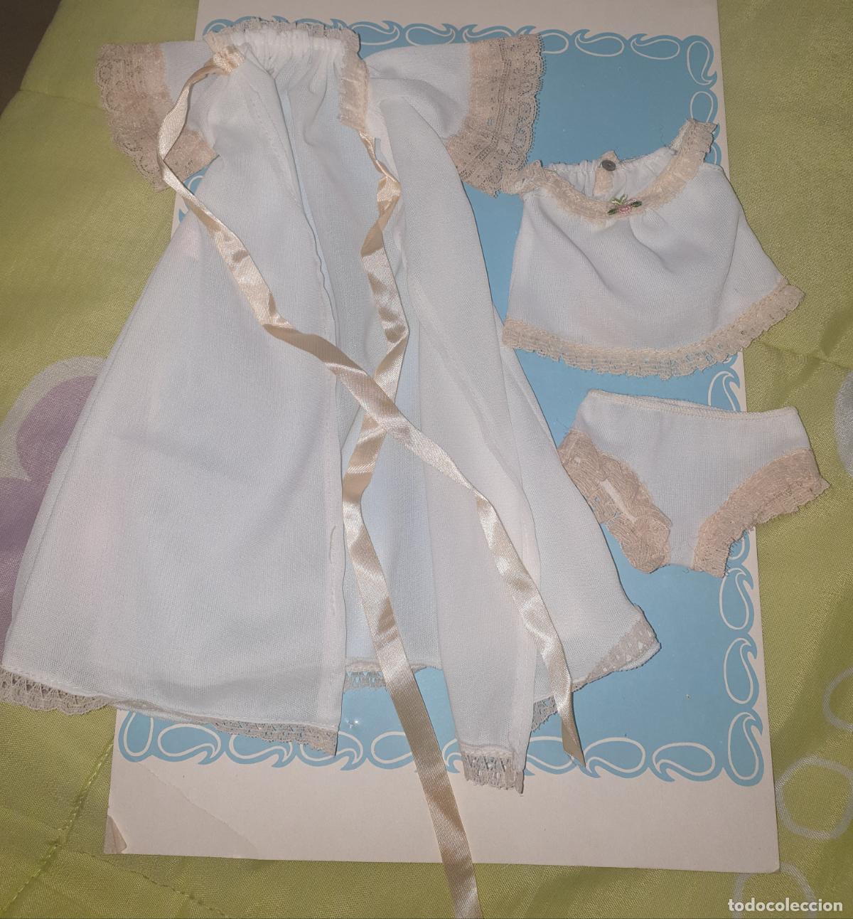 Puppen Nancy und Lucas: CONJUNTO NANCY INTIMATE BLANCO PUNTILLA BEIS
