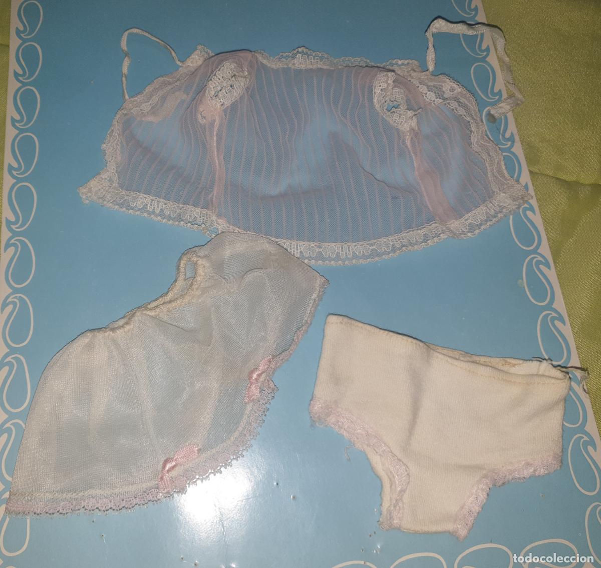Mu&ntilde;ecas Nancy y Lucas: LENCER&Iacute;A MU&Ntilde;ECA NANCY ENAGUA GRAGUITA Y BATA