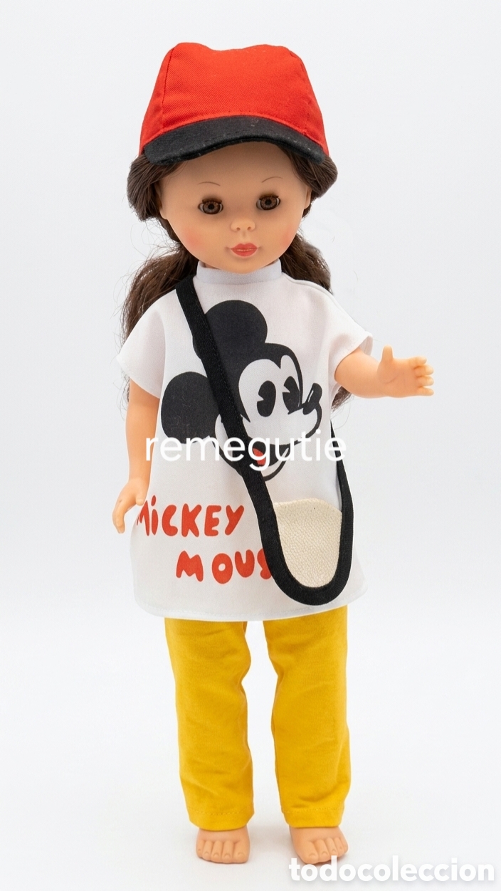 Mu&ntilde;ecas Nancy y Lucas: Conjunto Mickey confeccionado - Foto 2