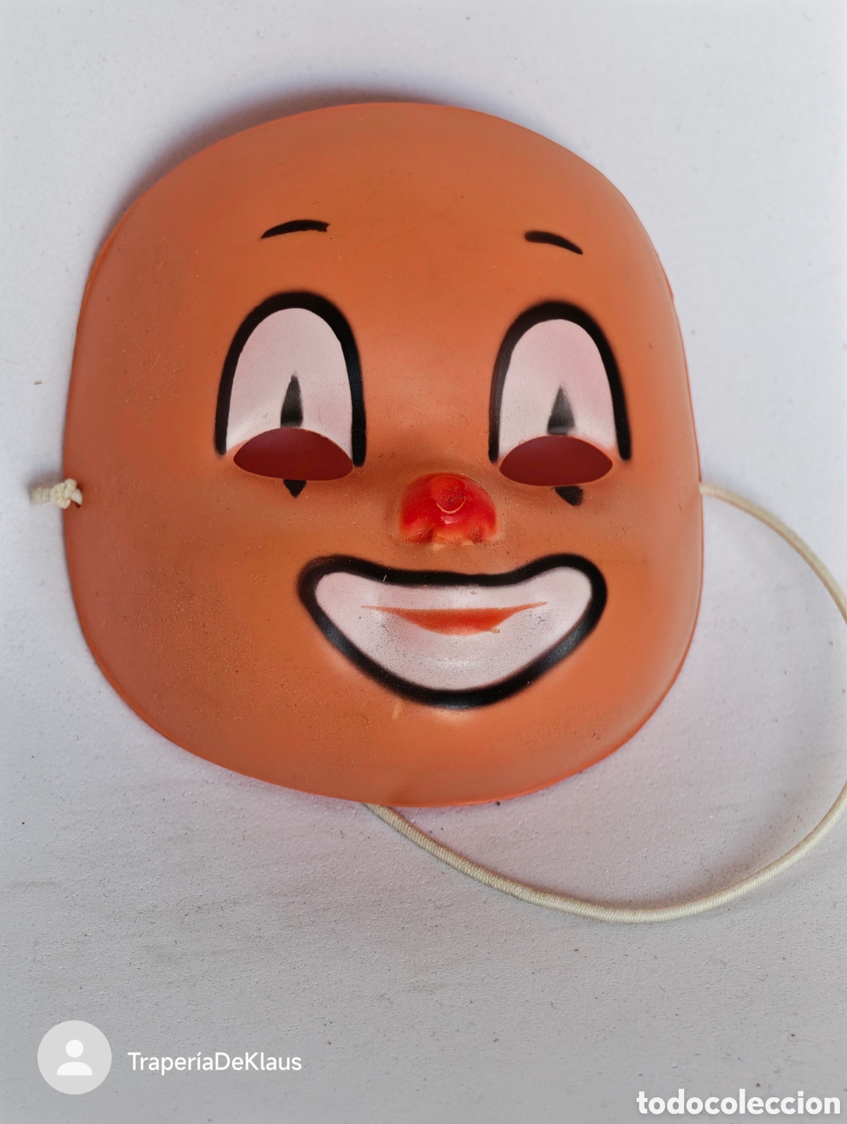 Mu&ntilde;ecas Nancy y Lucas: ANTIGUA MASCARA CARETA DE PAYASO MU&Ntilde;ECA NANCY DE FAMOSA - tdk240