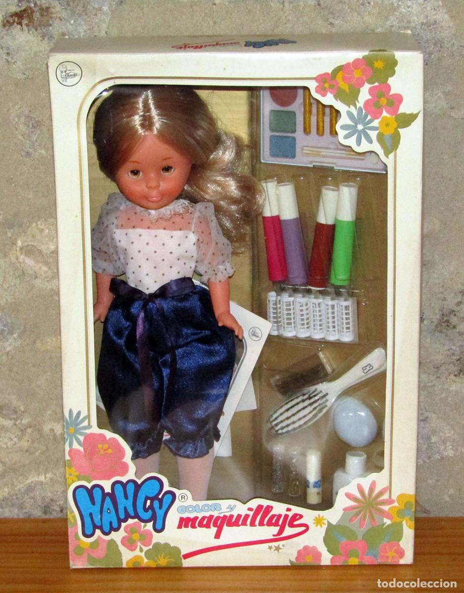 Mu&ntilde;ecas Nancy y Lucas: ANTIGUA MU&Ntilde;ECA NANCY COLOR Y MAQUILLAJE, DE FAMOSA - NUEVA Y EN SU CAJA ORIGINAL