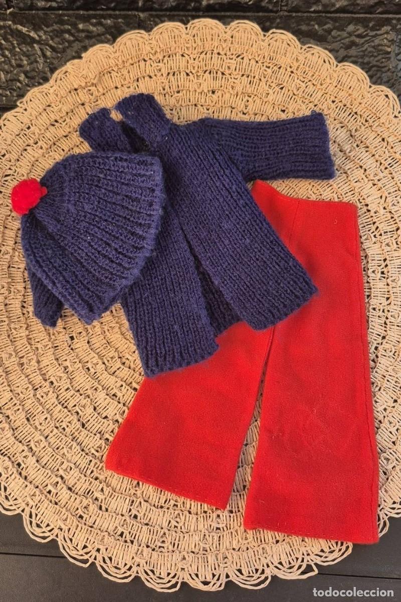 Nancy and Lucas Dolls: Nancy Piezas Cahqueta Gorro y pantalon