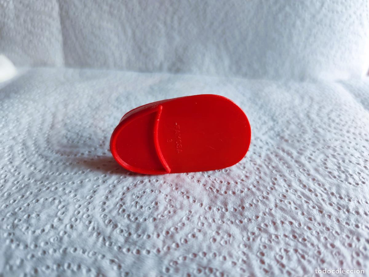 Mu&ntilde;ecas Nancy y Lucas: NANCY - Antiguo Zapato Bot&oacute;n Rojo - Foto 7