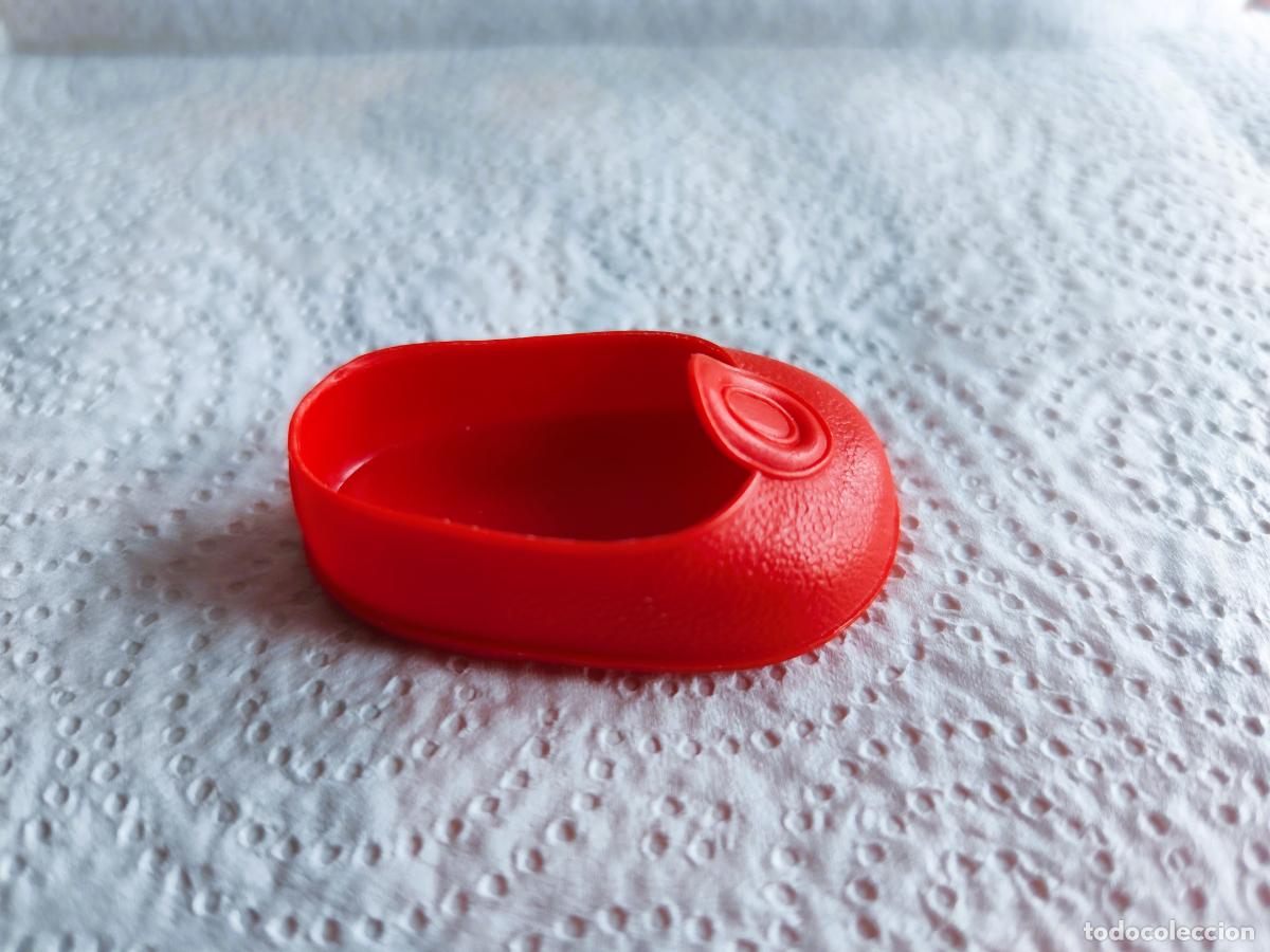 Mu&ntilde;ecas Nancy y Lucas: NANCY - Antiguo Zapato Bot&oacute;n Rojo - Foto 4