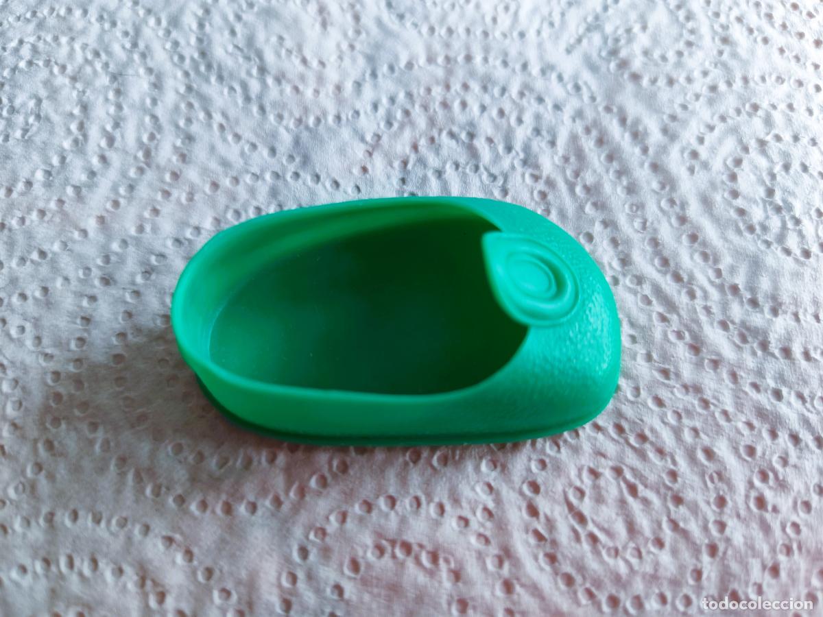 Mu&ntilde;ecas Nancy y Lucas: NANCY - Antiguo Zapato Bot&oacute;n Verde - Foto 3