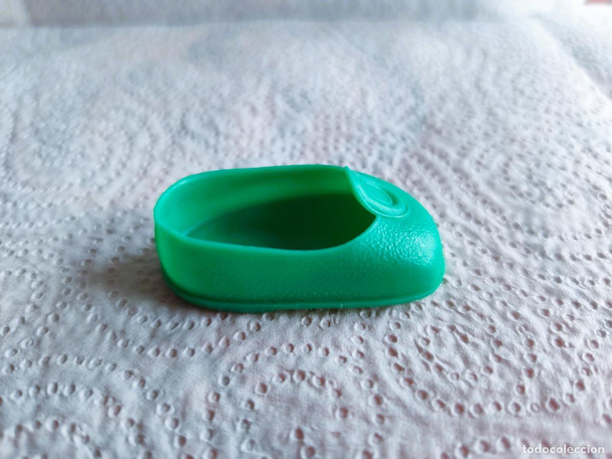Mu&ntilde;ecas Nancy y Lucas: NANCY - Antiguo Zapato Bot&oacute;n Verde - Foto 4