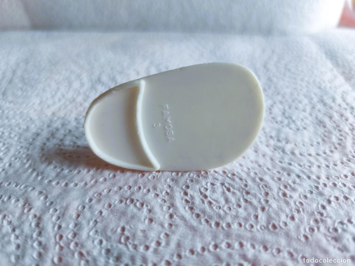 Mu&ntilde;ecas Nancy y Lucas: NANCY - Antiguo Zapato Blanco de Bot&oacute;n - Foto 7