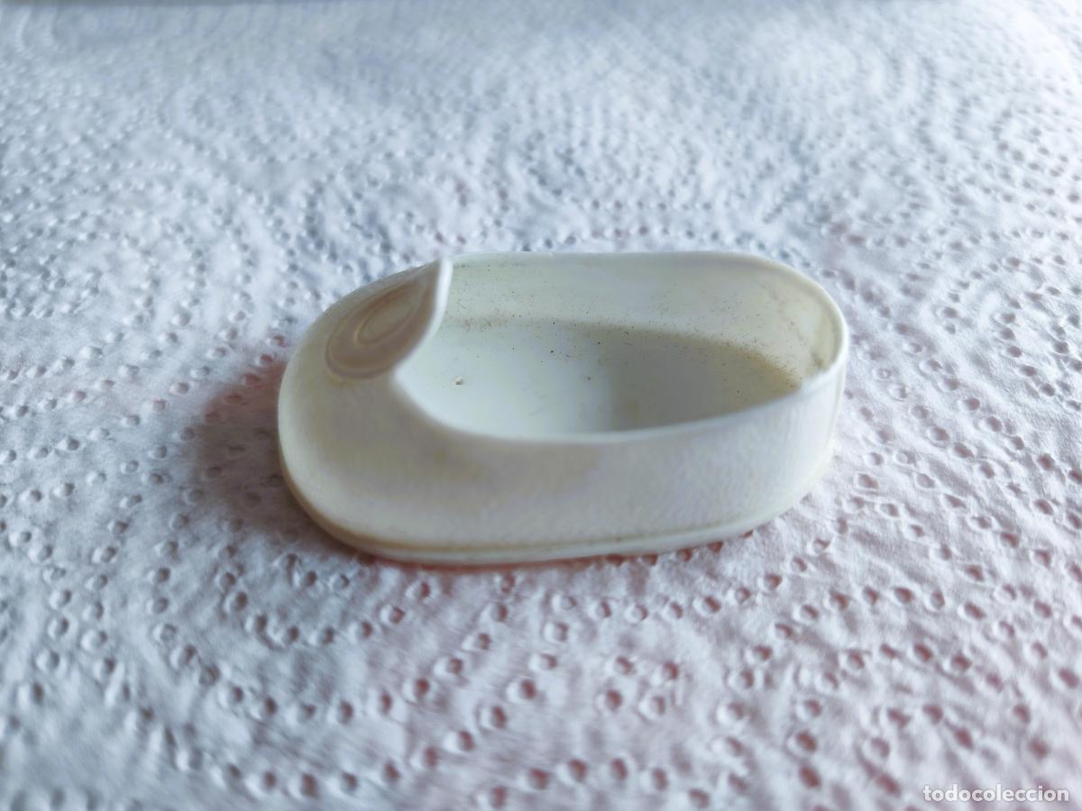 Mu&ntilde;ecas Nancy y Lucas: NANCY - Antiguo Zapato Blanco de Bot&oacute;n - Foto 4