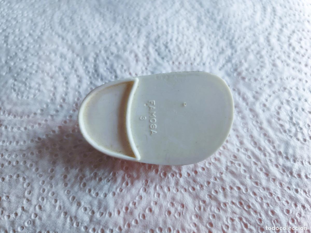 Mu&ntilde;ecas Nancy y Lucas: NANCY - Antiguo Zapato Blanco de Bot&oacute;n - Foto 6