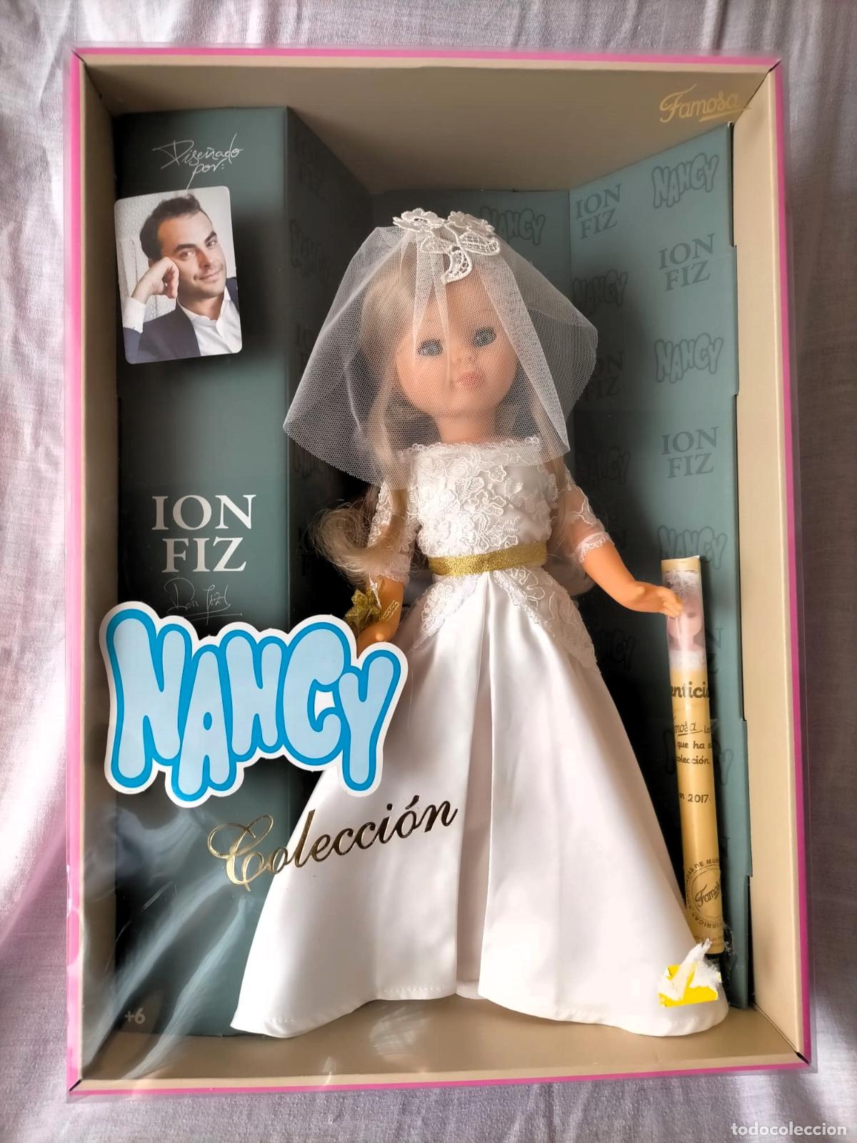 Mu&ntilde;ecas Nancy y Lucas: Mu&ntilde;eca NANCY COLECCI&Oacute;N NOVIA dise&ntilde;ada por ION FIZ del a&ntilde;o 2017.