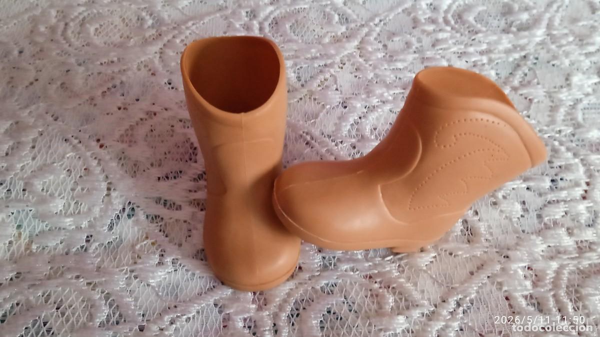 Mu&ntilde;ecas Nancy y Lucas: BOTAS MARRONES NANCY-ORIGINALES - Foto 3