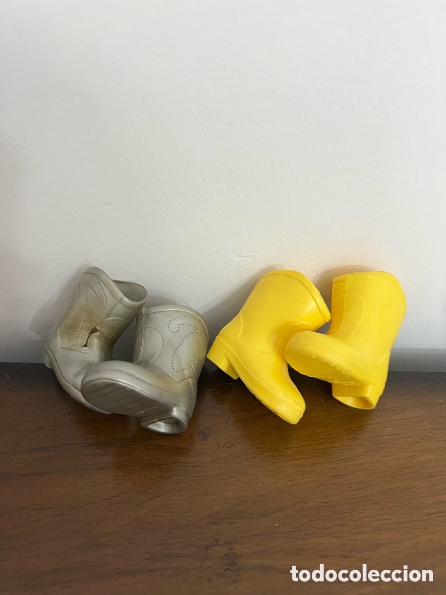 Mu&ntilde;ecas Nancy y Lucas: Lote de botas nancy original