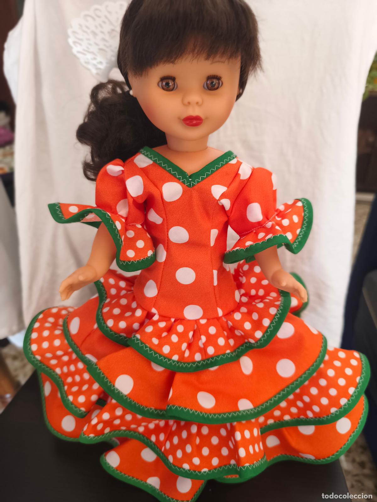 Mu&ntilde;ecas Nancy y Lucas: Vestido flamenca Nancy 70s - Foto 15