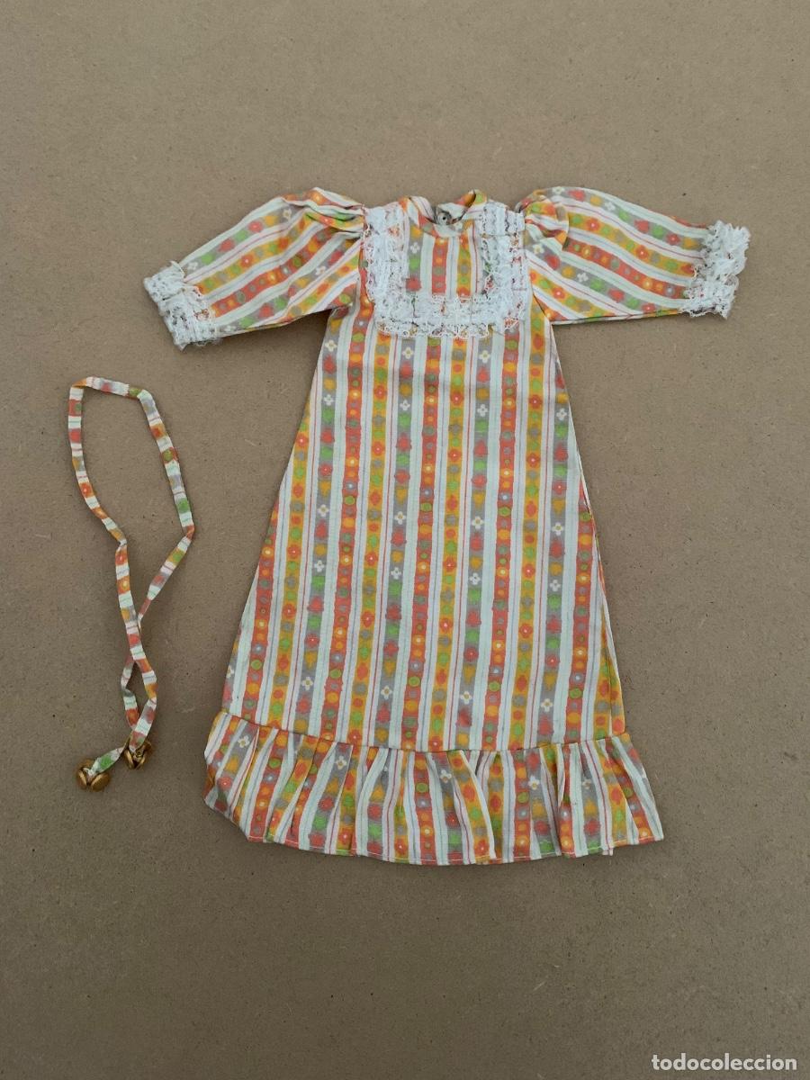 Mu&ntilde;ecas Nancy y Lucas: Nancy. Conjunto Maxi, a rayas, variante dif&iacute;cil. Original a&ntilde;os 70. Famosa