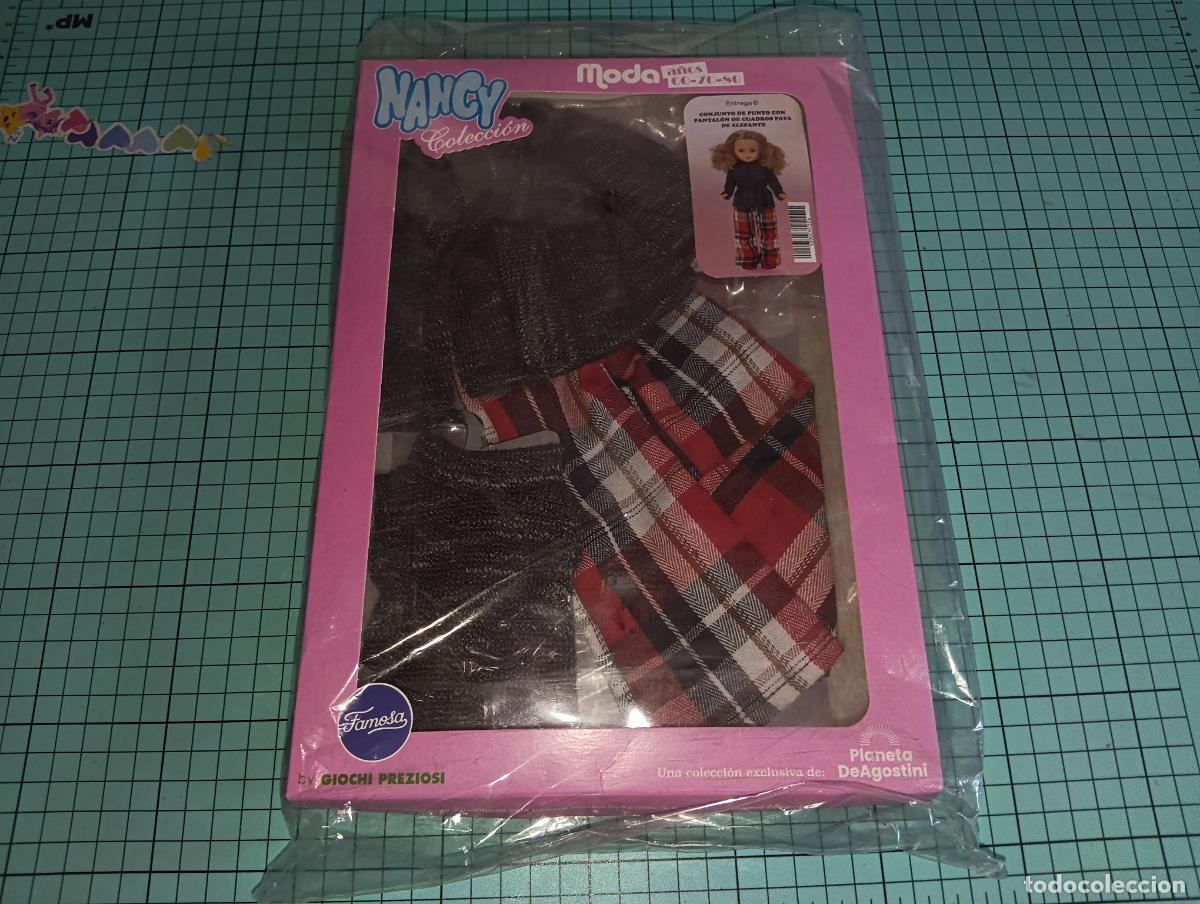 Mu&ntilde;ecas Nancy y Lucas: Bl&iacute;ster conjunto de punto de mu&ntilde;eca Nancy moda 60-70-80