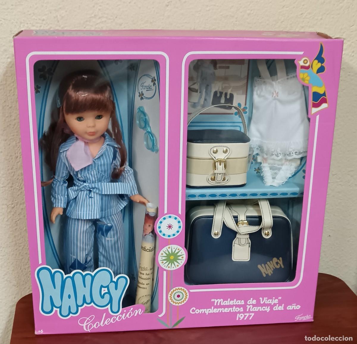 Mu&ntilde;ecas Nancy y Lucas: NANCY MALETAS DE VIAJE COLECCI&Oacute;N COMPLEMENTOS DEL A&Ntilde;O 1977 EN CAJA REEDICI&Oacute;N NUNCA SACADA DE LA CAJA