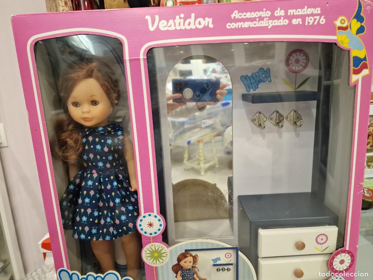 Mu&ntilde;ecas Nancy y Lucas: Vestidor mu&ntilde;eca nancy con mu&ntilde;eza vestido puzzle a&ntilde;o 2019