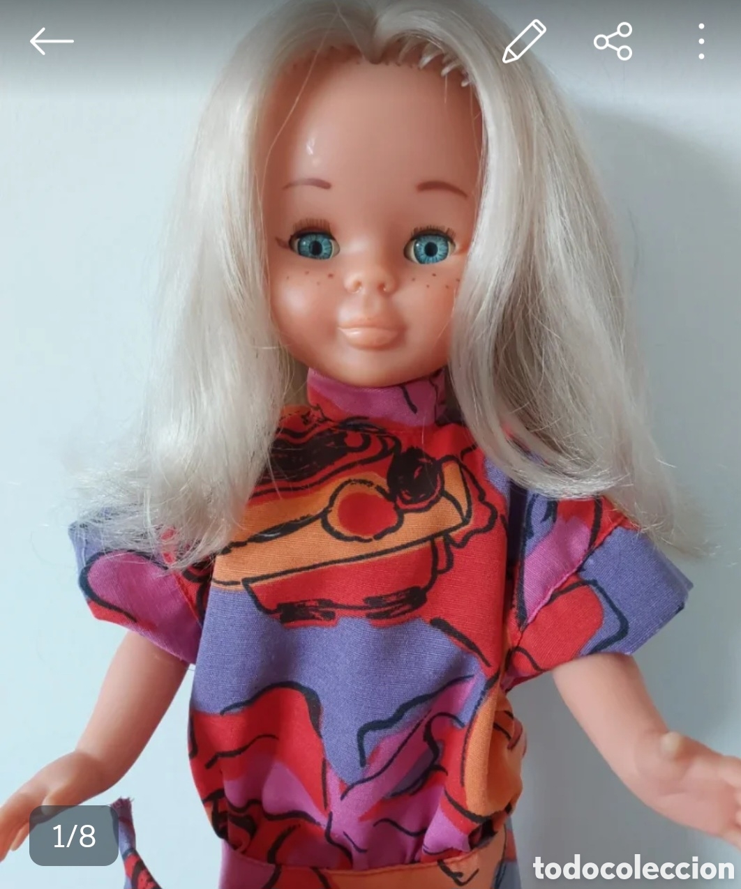 Mu&ntilde;ecas Nancy y Lucas: Mu&ntilde;eca Nancy de Famosa - Foto 1