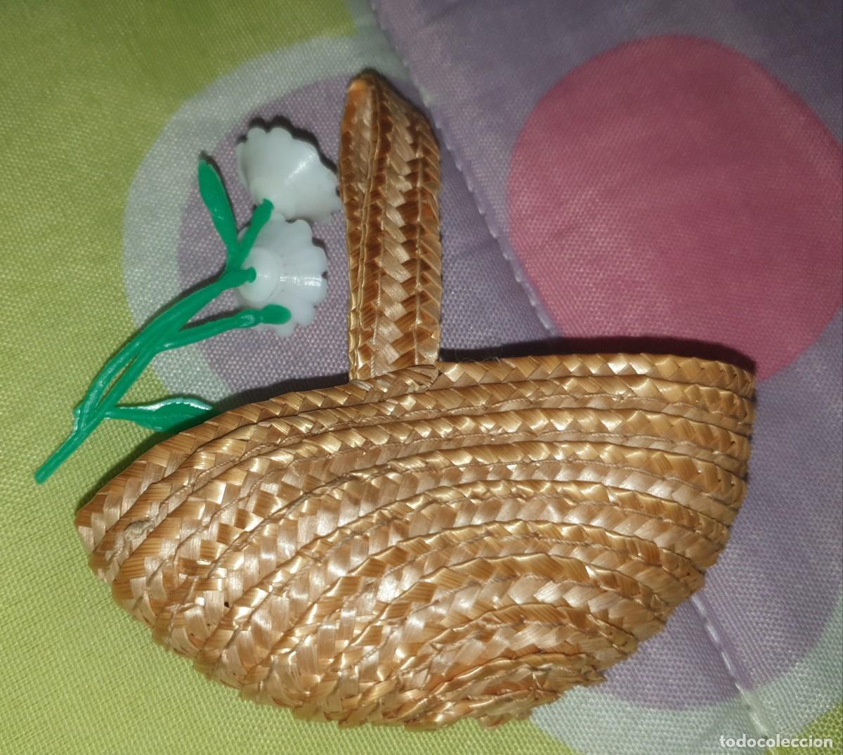 Mu&ntilde;ecas Nancy y Lucas: DIFICIL CESTA CON FLORES DEL CONJUNTO DE NANCY MODELO PRIMAVERA - Foto 3
