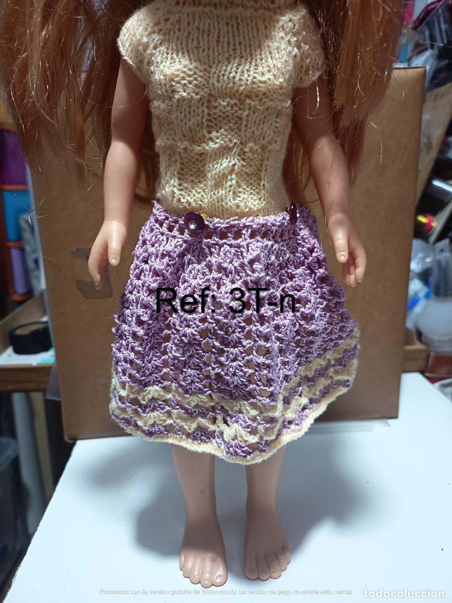 Mu&ntilde;ecas Nancy y Lucas: Nancy New ,vestidos ganchillo y tricot - Foto 3