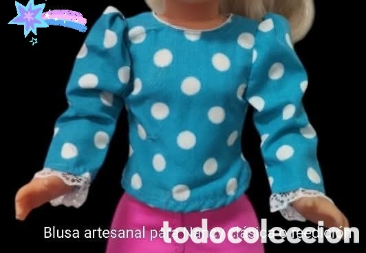 Mu&ntilde;ecas Nancy y Lucas: :::: A47 - BLUSA ARTESANAL PARA NANCY CLASICA O REEDICION
