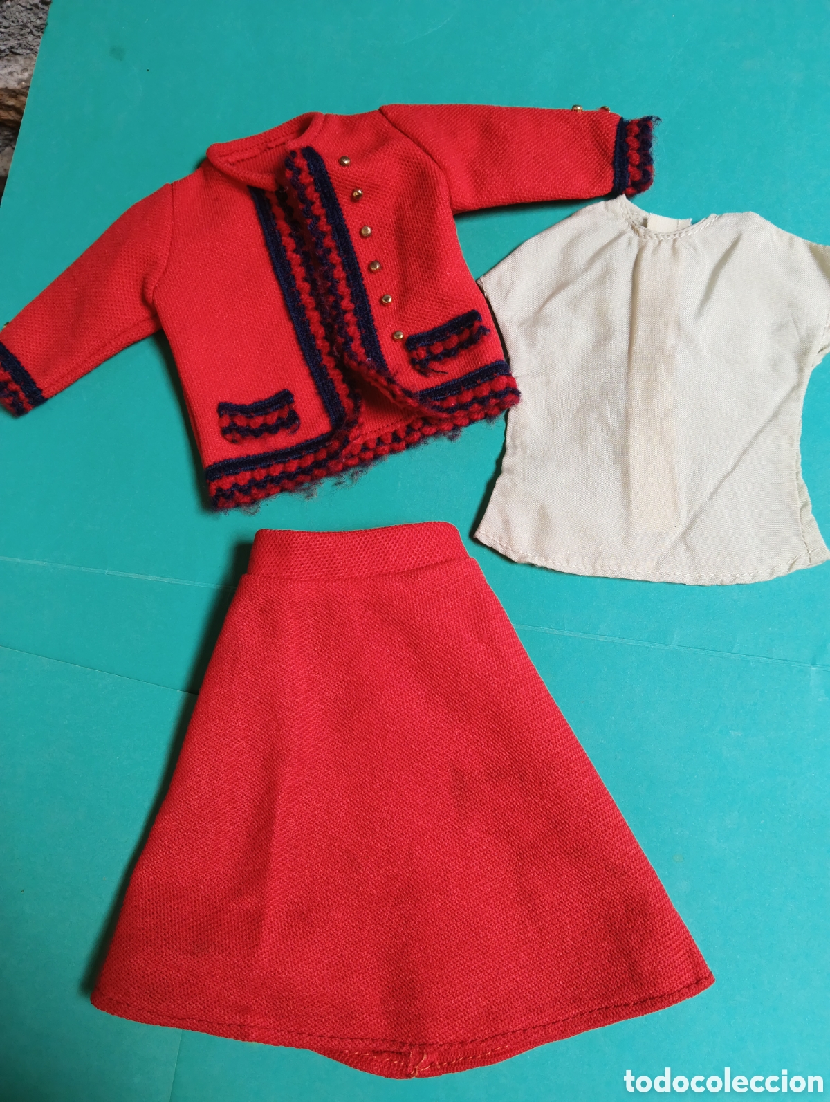 Mu&ntilde;ecas Nancy y Lucas: CONJUNTO CHANEL NANCY A&Ntilde;OS 70