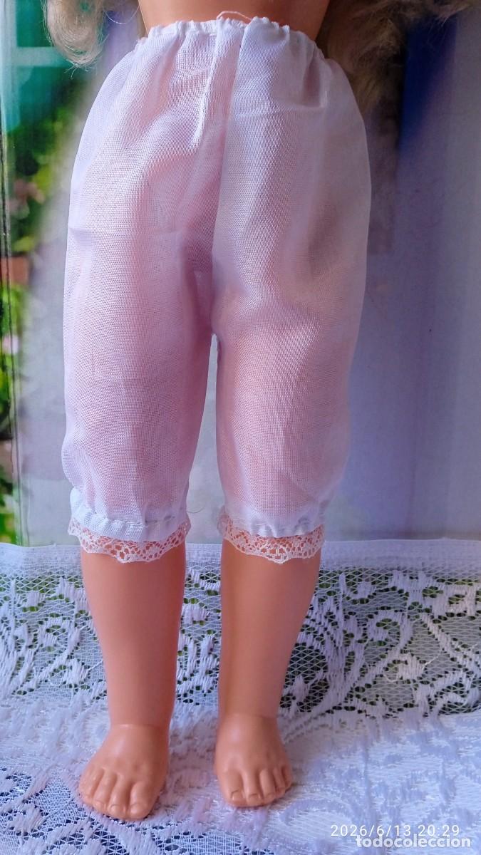 Mu&ntilde;ecas Nancy y Lucas: POLOLO BLANCO CON PUNTILLA PARA NANCY - Foto 1
