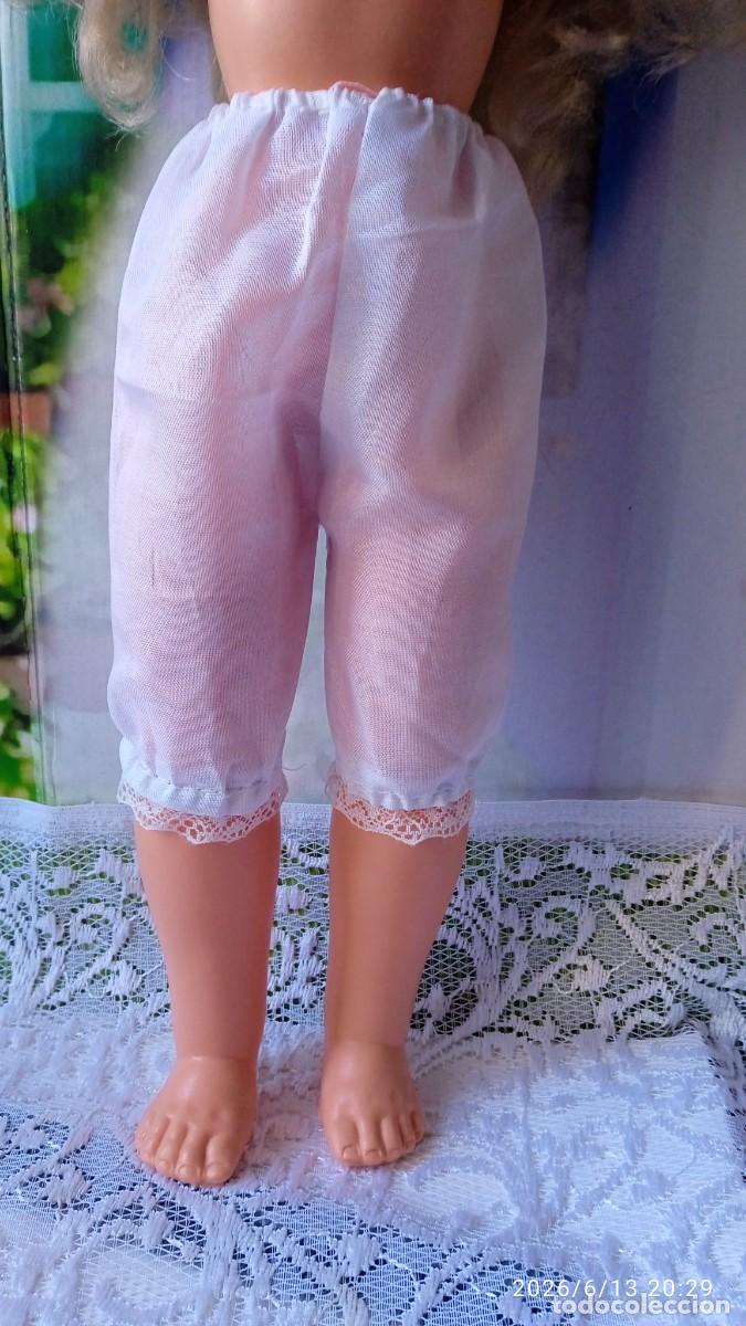 Mu&ntilde;ecas Nancy y Lucas: POLOLO BLANCO CON PUNTILLA PARA NANCY - Foto 3