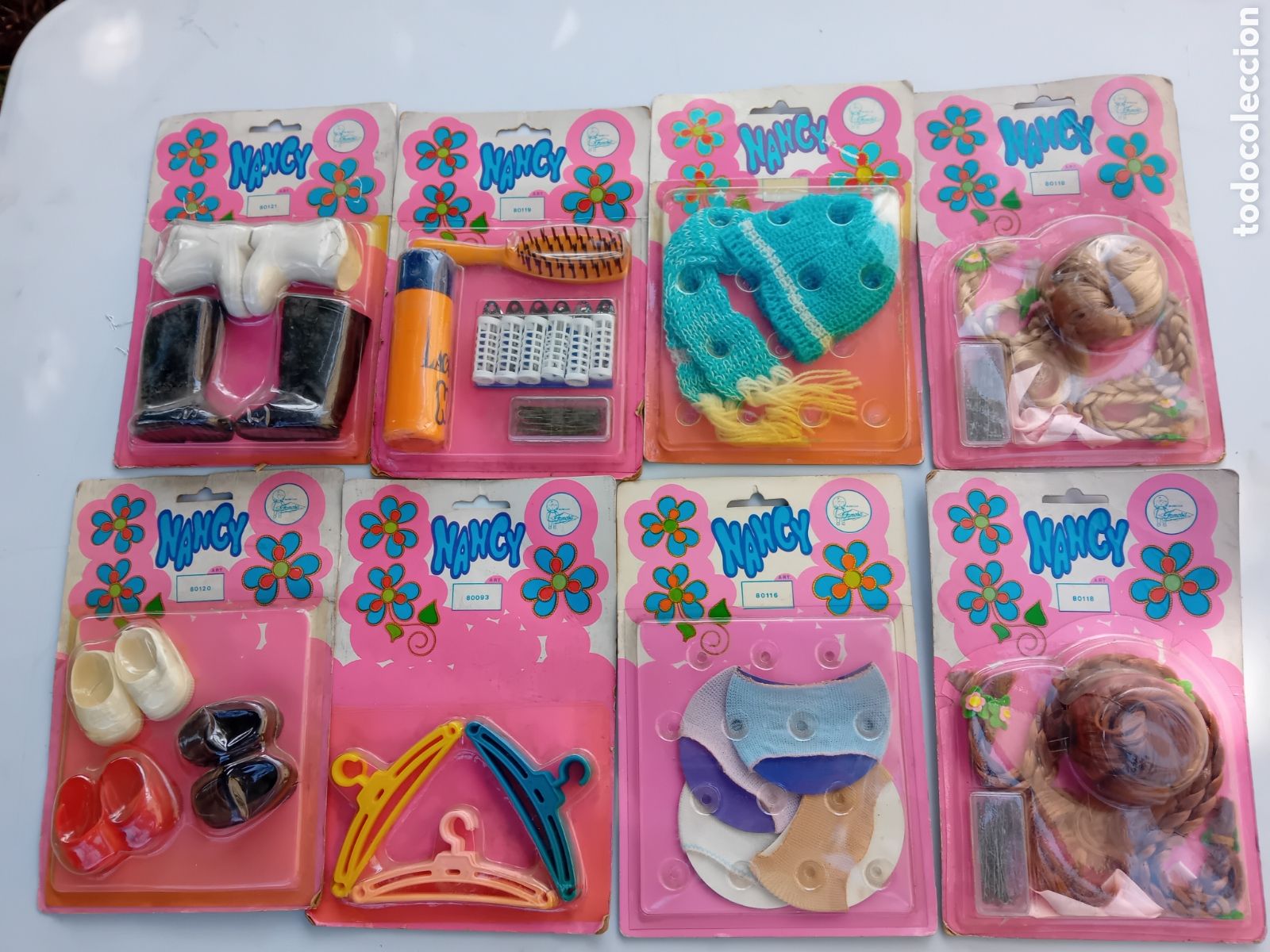 Mu&ntilde;ecas Nancy y Lucas: Lote blisters Nancy de Famosa