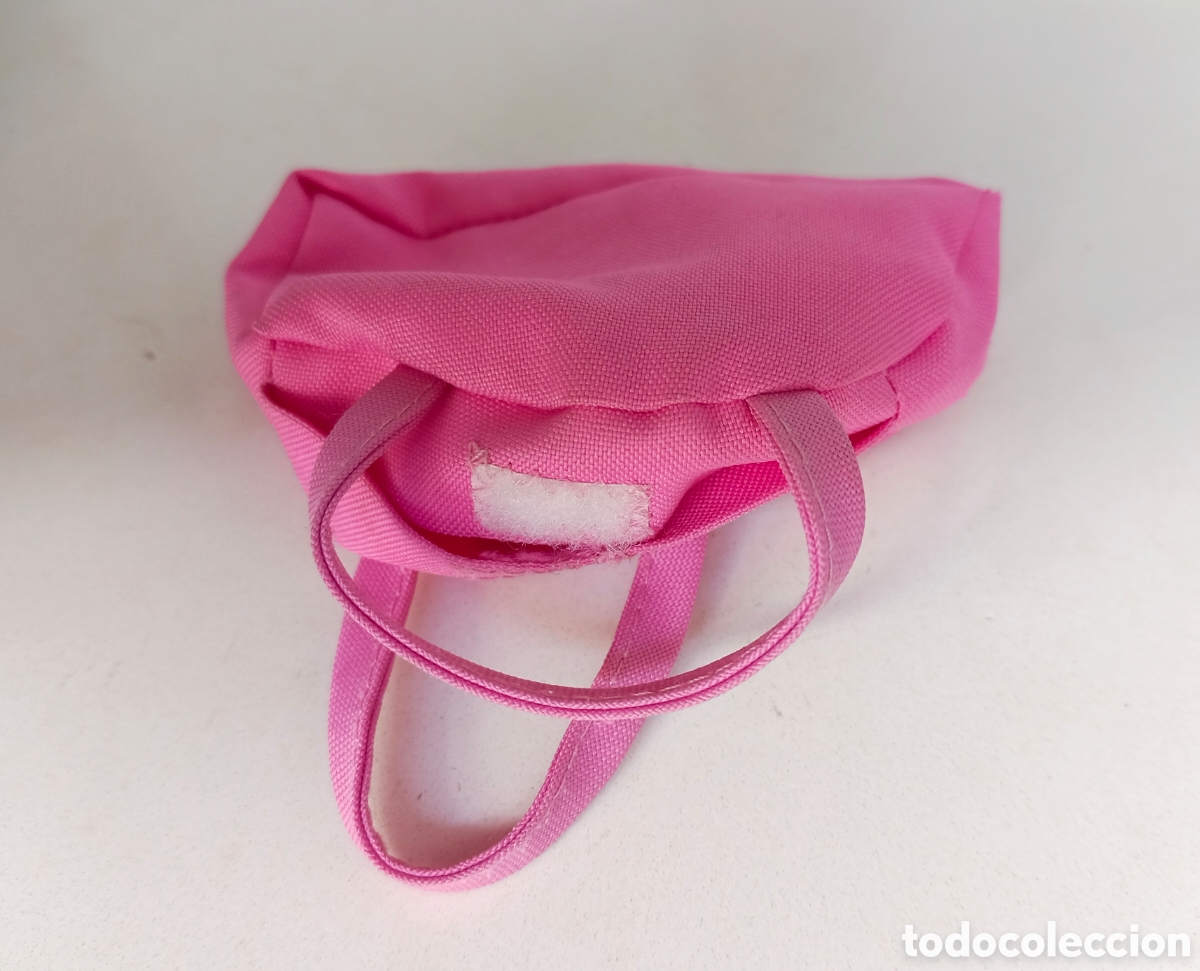 Mu&ntilde;ecas Nancy y Lucas: Bolso grande, macuto rosa v&aacute;lido para Nancy - Foto 7