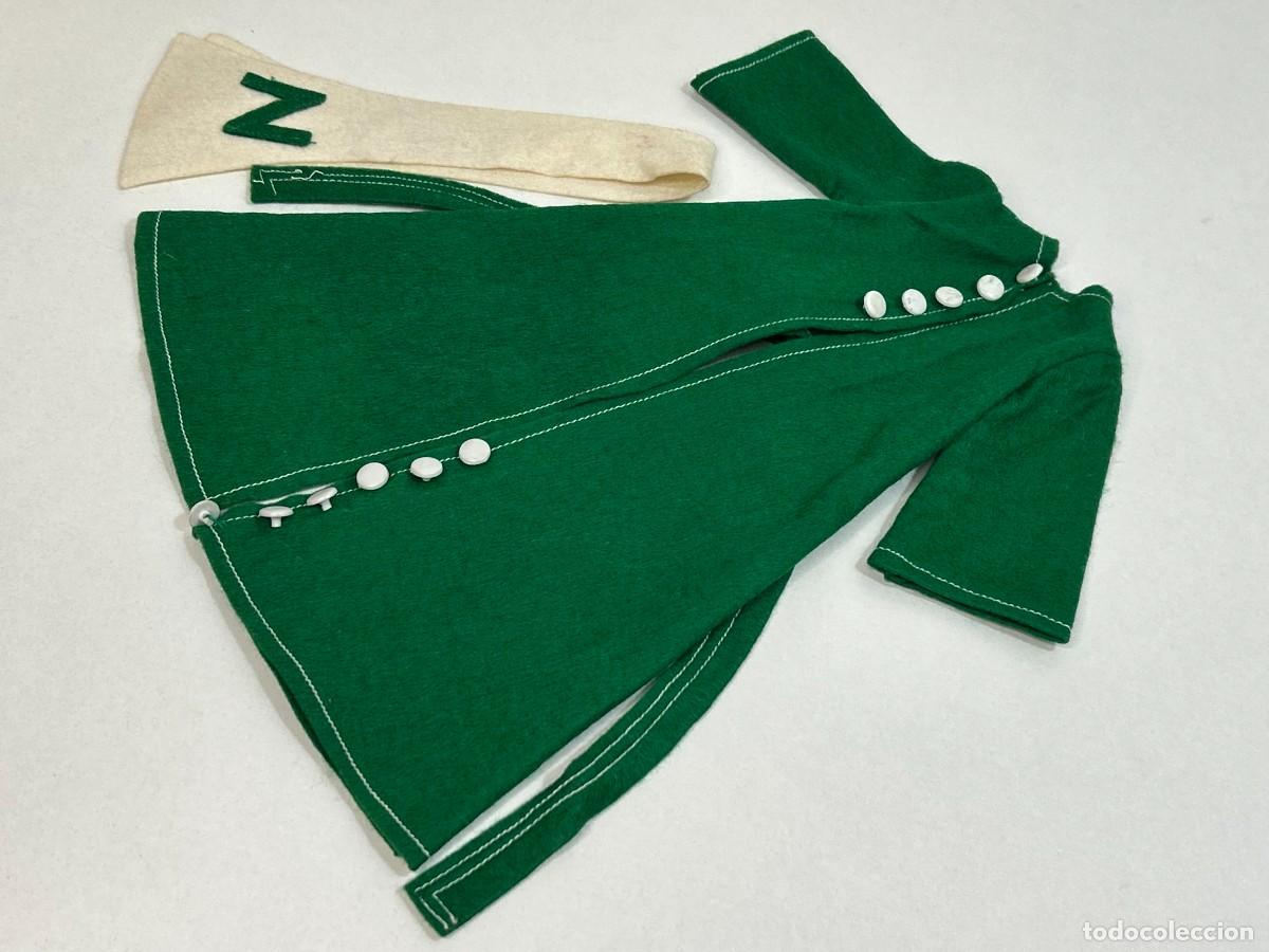 Mu&ntilde;ecas Nancy y Lucas: NANCY CONJUNTO MAXI ABRIGO A&Ntilde;OS 70 ORIGINAL