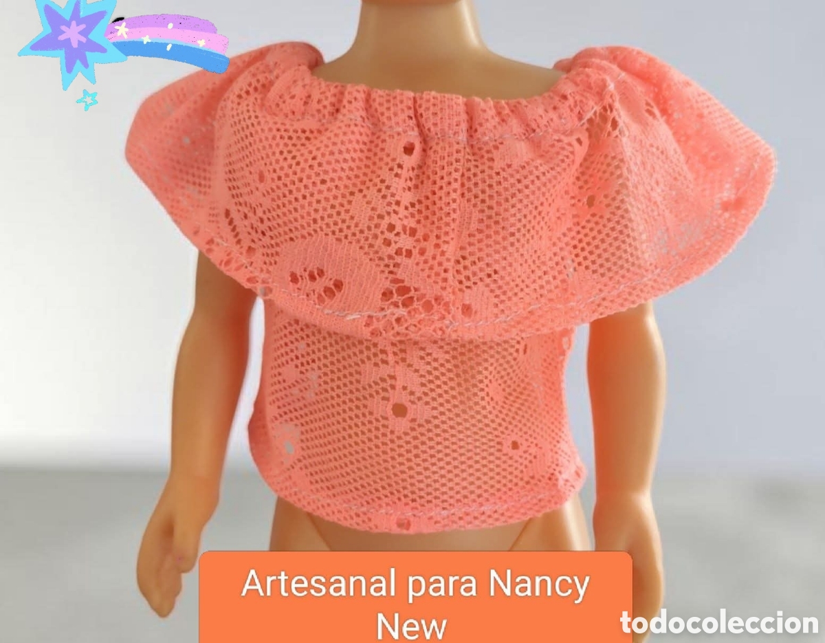 Mu&ntilde;ecas Nancy y Lucas: :::: AA87 - BLUSITA ARTESANAL PARA NANCY