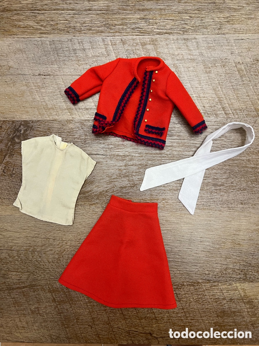 Mu&ntilde;ecas Nancy y Lucas: Nancy conjunto chanel original antiguo