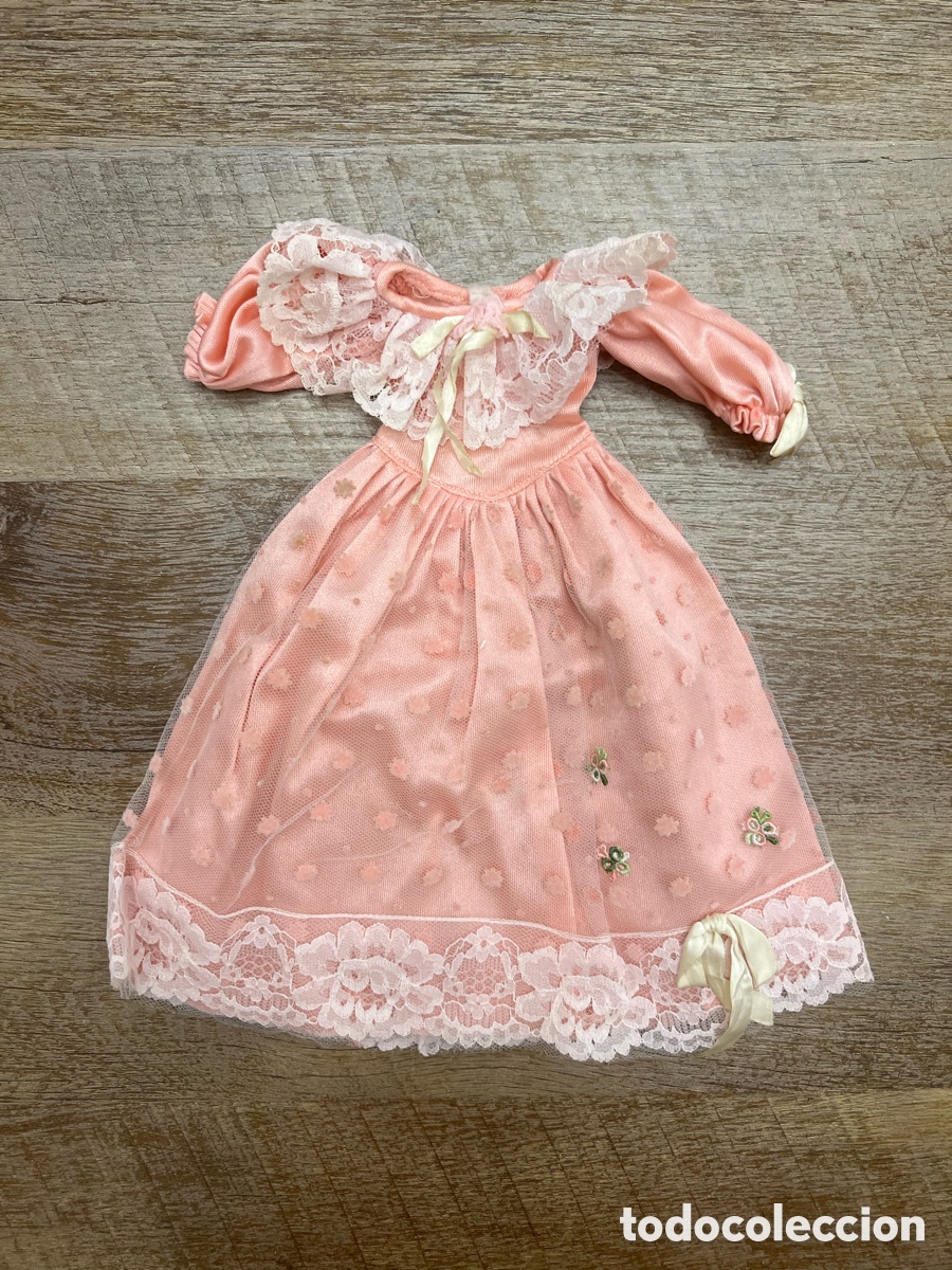 Mu&ntilde;ecas Nancy y Lucas: Vestido de princesa ochentero original