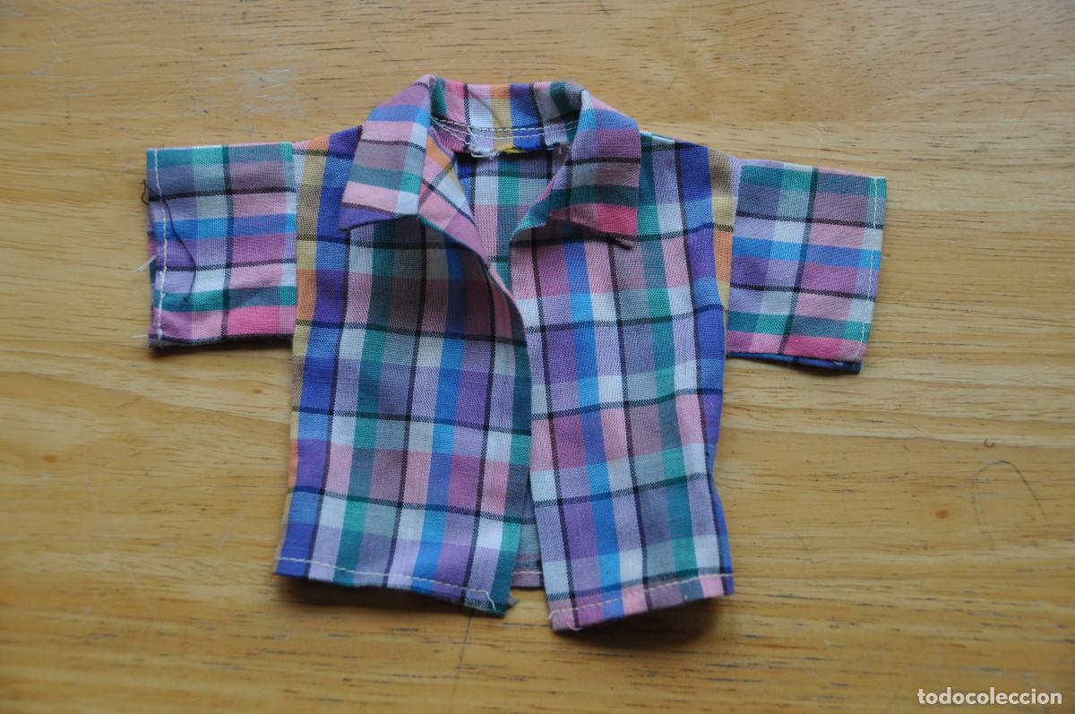Mu&ntilde;ecas Nancy y Lucas: CAMISA DE CUADROS PARA NANCY