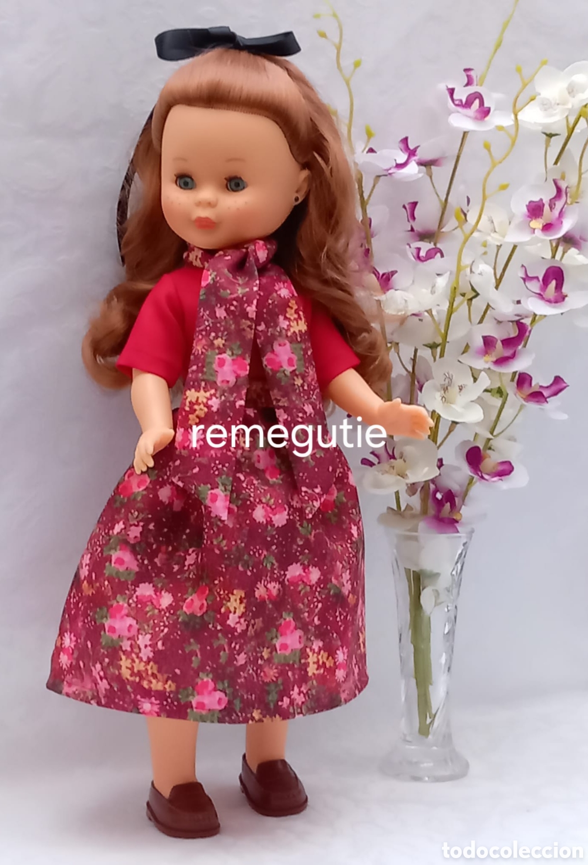 Mu&ntilde;ecas Nancy y Lucas: Como flores de Nancy, confeccionado - Foto 4