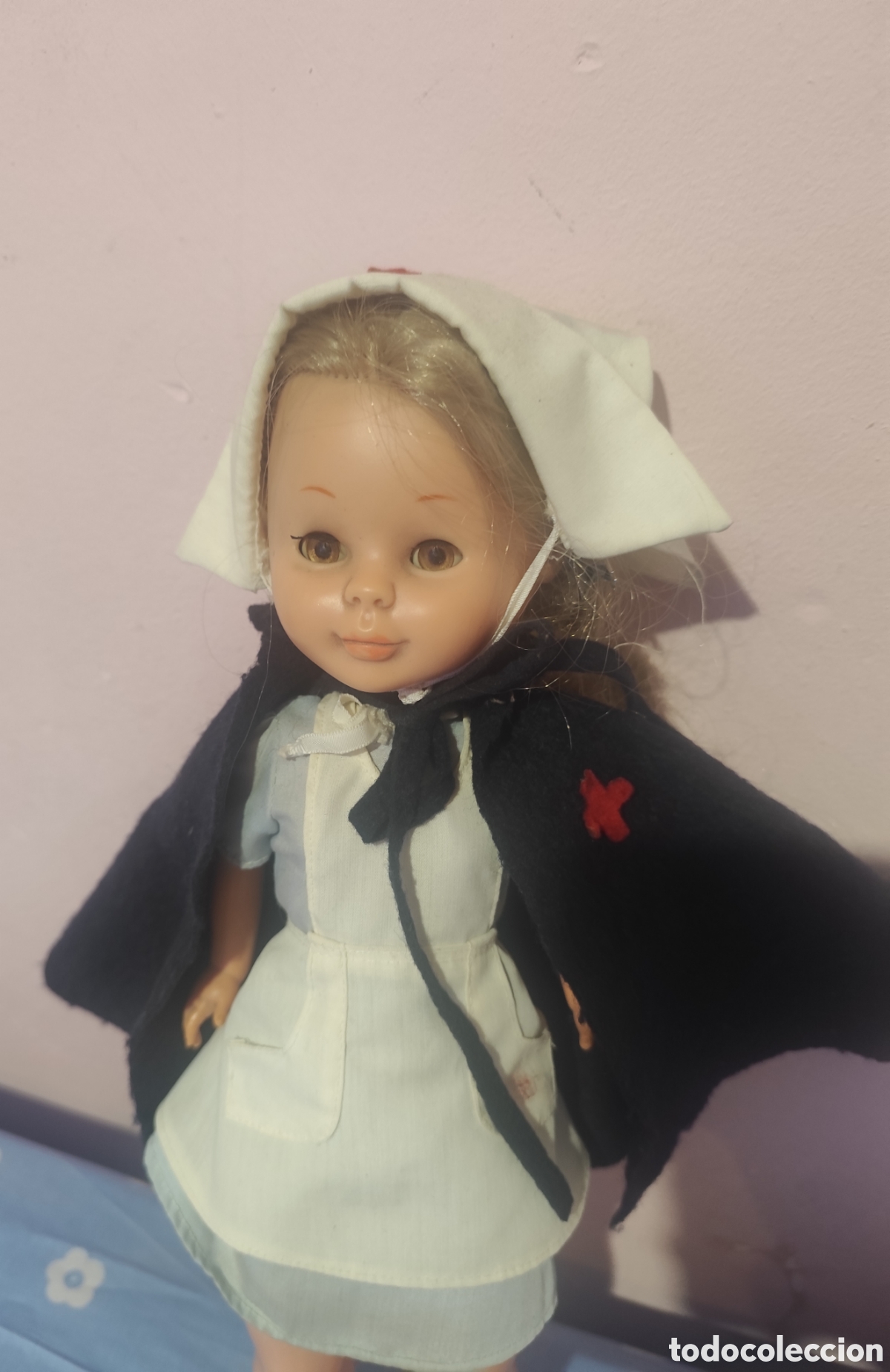 Mu&ntilde;ecas Nancy y Lucas: Mu&ntilde;eca Nancy enfermera a&ntilde;os 80-90